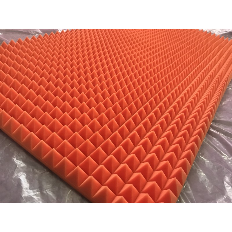 2 листа Пирамида 100 (4м²), оранжевый
