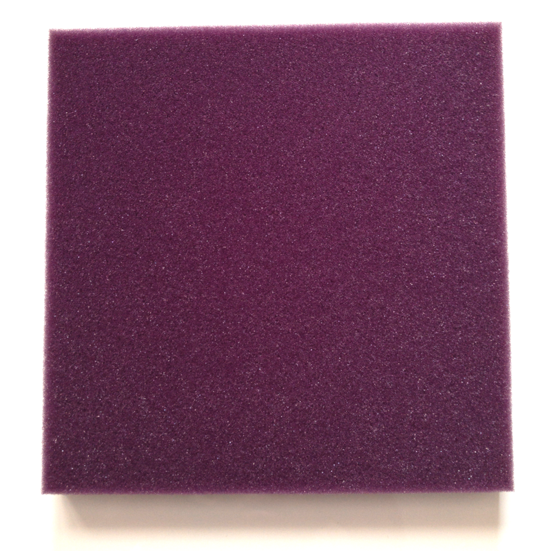 Акустический поролон Волна-3D 70 (2000х1000x70мм), фиолетовый