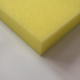Акустические панели Волна-3D Лайн 50 (16 штук по 500x500x50мм, 4м²), желтый