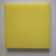 Акустические панели Волна-3D Лайн 50 (16 штук по 500x500x50мм, 4м²), желтый