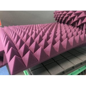 2 листа "Пирамида 30" / 2шт. по 1980х960х40мм / 4м² / SPG2236 / Фиолетовый