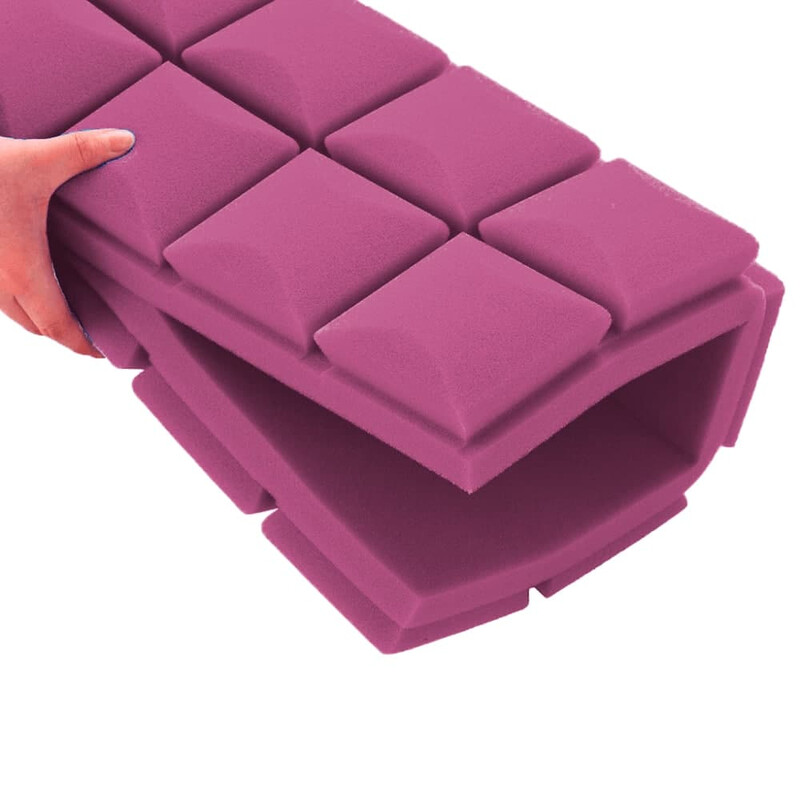 Акустическая панель Гриб (2000х1000мм), фиолетовый