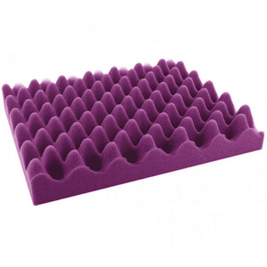 2 листа "Волна-3D 70" (4м²), фиолетовый