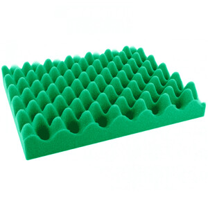 2 листа "Волна-3D 20" (4м²), зеленый