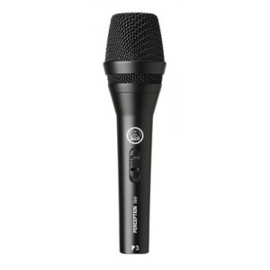 AKG P3S микрофон динамический кардиоидный вокальный/инструментальный 40-20000Гц с выкл