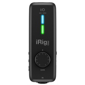 IK MULTIMEDIA iRig Pro I/O компактный аудио/midi интерфейс для iOS, Mac и PC