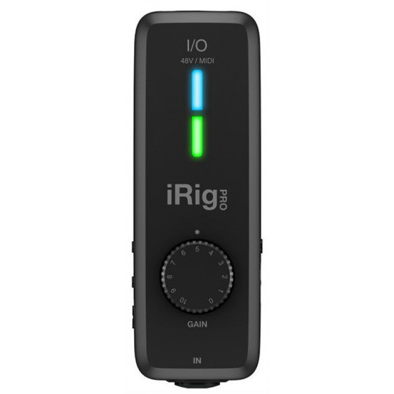 IK MULTIMEDIA iRig Pro I/O компактный аудио/midi интерфейс для iOS, Mac и PC