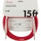 FENDER 15' OR INST CABLE FRD инструментальный кабель, красный, 15' (4,6 м)