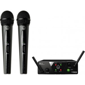 AKG WMS40 Mini2 Vocal Set BD US25A/C (537.500 & 539.300) вокальная радиосистема с 2-мя ручными передатчиками