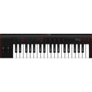 IK MULTIMEDIA iRig Keys 2 USB MIDI-клавиатура для Mac/PC и iOS/Android, 37 уменьшенных клавиш, колеса модуляции и питча, 4 назна