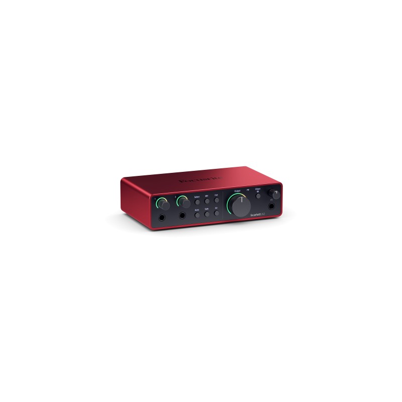 FOCUSRITE Scarlett 2i2 4th Gen аудио интерфейс USB, 2 входа/2 выхода