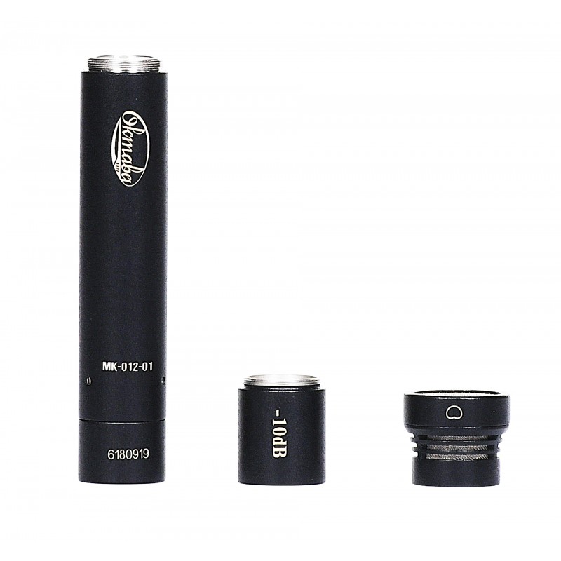 0121112 МК-012-01-Ч Компактный микрофон студийный конденсаторный, черный, Октава