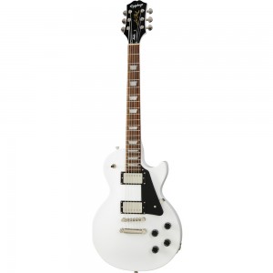 EPIPHONE Les Paul Studio Alpine White электрогитара, цвет белый