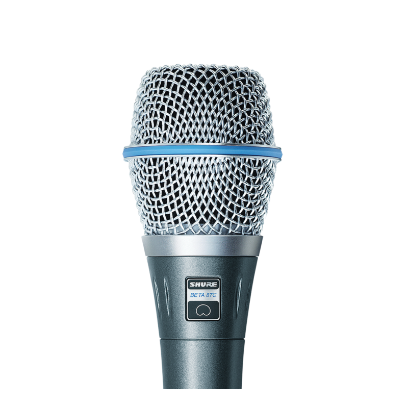 SHURE BETA 87C Вокальный конденсаторный микрофон кардиоидный, 20-16000 Гц, 2 мВ/Па, 139 дБ