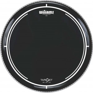 WILLIAMS WB2-7MIL-13 Double Ply Black Oil Target Series 13" -  7-MIL