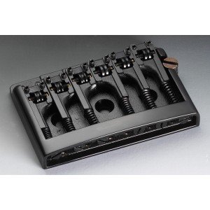 12120400 3D-6 Бридж (струнодержатель), черный хром, Schaller