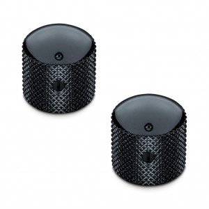 15020400 Ручка потенциометра, черный хром (2шт), Schaller 15020400 Ручка потенциометра, черный хром (2шт), Schaller