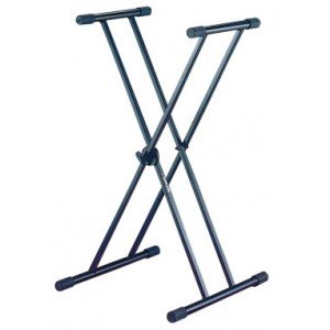 QUIK LOK T20 BK стойка для клавишных инструментов усиленная, двойная рама, цвет черный, упаковка полиэтилен QUIK LOK T20 BK стойка для клавишных инструментов усиленная, двойная рама, цвет черный, упаковка полиэтилен