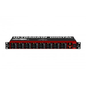 BEHRINGER ADA8200 8-канальный ADAT конвертер с микрофонными предусилителями MIDAS.