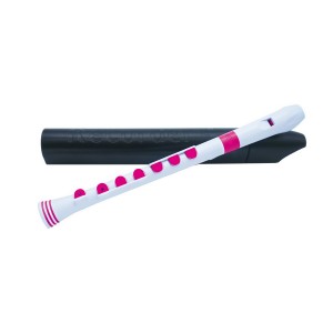NUVO Recorder+ White/Pink with hard case