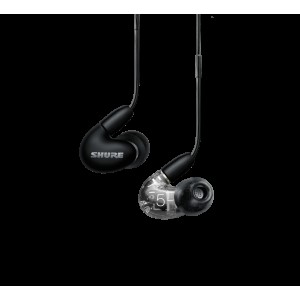 SHURE AONIC 5 SE53BABK+UNI-EFS внутриканальные наушники с тремя арматурными драйверами, TRRS, цвет черный