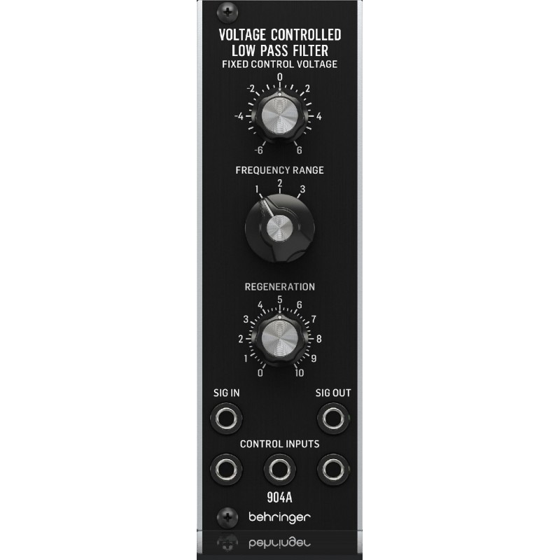 BEHRINGER 904A VOLTAGE CONTROLLED LOW PASS FILTER модуль аналогового VCF Low pass фильтра, формат Eurorack