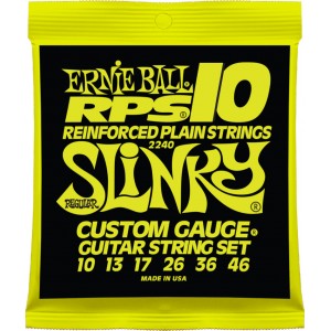 ERNIE BALL 2240 Regular Slinky RPS Nickel Wound Electric Guitar Strings - 10-46 Gauge