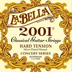 2001HARD-BULK-24 Струны для классической гитары, 24 компл, сильное натяж., посеребренные, La Bella 2001HARD-BULK-24 Струны для классической гитары, 24 компл, сильное натяж., посеребренные, La Bella