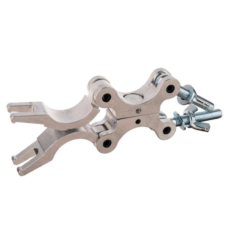 223P230-DD Струбцина крепежная, двойная, поворотная, 38-51мм, LFocus