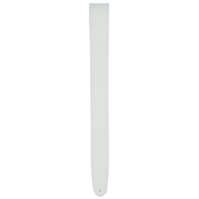 25BL02 Basic Classic Кожаный ремень для гитары, белый, Planet Waves