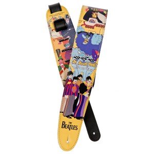 25LB06 Beatles Ремень для гитары, рисунок "Yellow Submarine", Planet Waves 25LB06 Beatles Ремень для гитары, рисунок "Yellow Submarine", Planet Waves