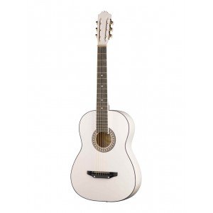 2K-WH Акустическая гитара, белая, Ижевский завод Т.И.М 2K-WH Акустическая гитара, белая, Ижевский завод Т.И.М