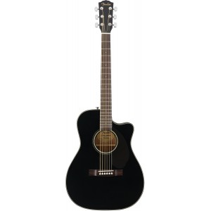 Fender CC-60SCE BLK WN электроакустическая гитара