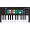 NOVATION LaunchKey Mini MK3 контроллер, 25 клавиш, 16 полноцветных чувствительных к силе нажатия пэдов,