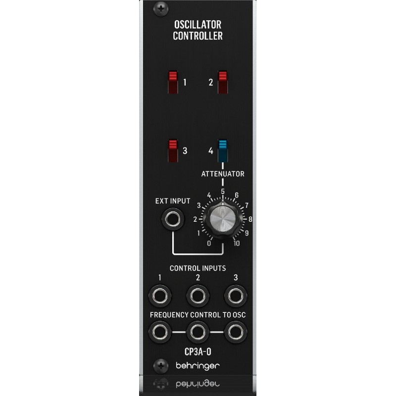 BEHRINGER CP3A-O OSCILLATOR CONTROLLER модуль контроля напряжения осциляторов, 3 входа, формат Eurorack