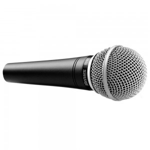 SHURE SM48-LC Вокальный динамический микрофон кардиоидный, 55-14000 Гц, 1,3 мВ/Па, с держателем и чехлом