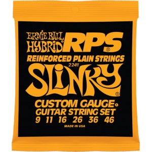 ERNIE BALL 2241 Hybrid Slinky RPS Nickel Wound Electric Guitar Strings - 9-46 Gauge