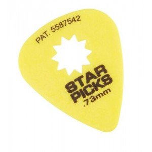30013 Star Pick Медиаторы 72шт, толщина 0.73мм, Everly 30013 Star Pick Медиаторы 72шт, толщина 0.73мм, Everly