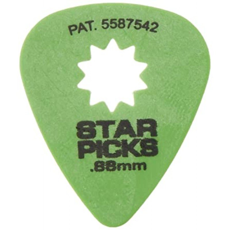 30014 Star Pick Медиаторы 72шт, толщина 0.88мм, Everly 30014 Star Pick Медиаторы 72шт, толщина 0.88мм, Everly