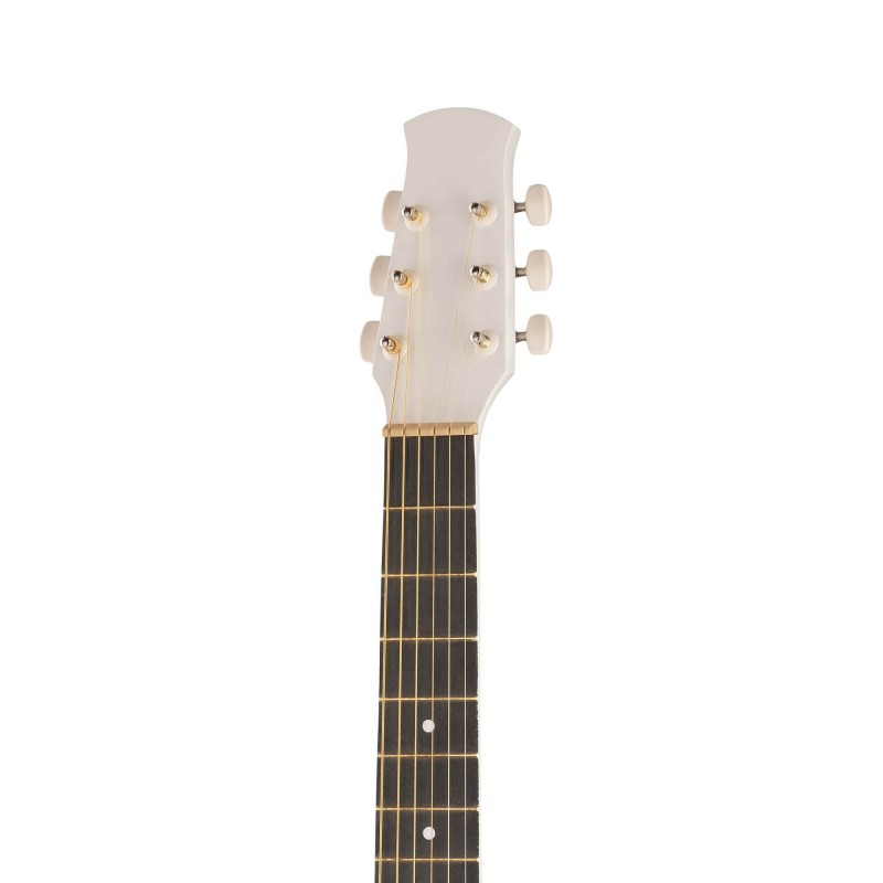 31CW Акустическая гитара, с вырезом, белая, Ижевский завод Т.И.М