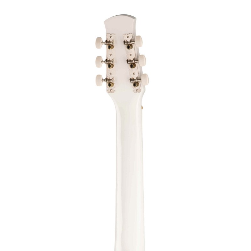 31CW Акустическая гитара, с вырезом, белая, Ижевский завод Т.И.М