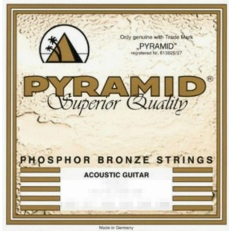 324100 Phosphor Bronze Комплект струн для акустической гитары, 9-42, Pyramid