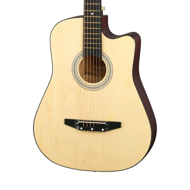 38C-M-N Акустическая гитара, с вырезом, цвет натуральный, Foix 38C-M-N Акустическая гитара, с вырезом, цвет натуральный, Foix