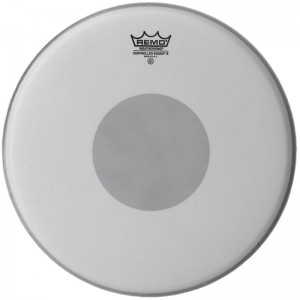 REMO BE-0114-10- CONTROLLED SOUND®, EMPEROR®, Coated, 14" Diameter, BLACK DOT™ On Bottom