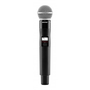 SHURE QLXD2/SM58 G51 470-534 МГц ручной передатчик серии QLXD с капсюлем микрофона SM58