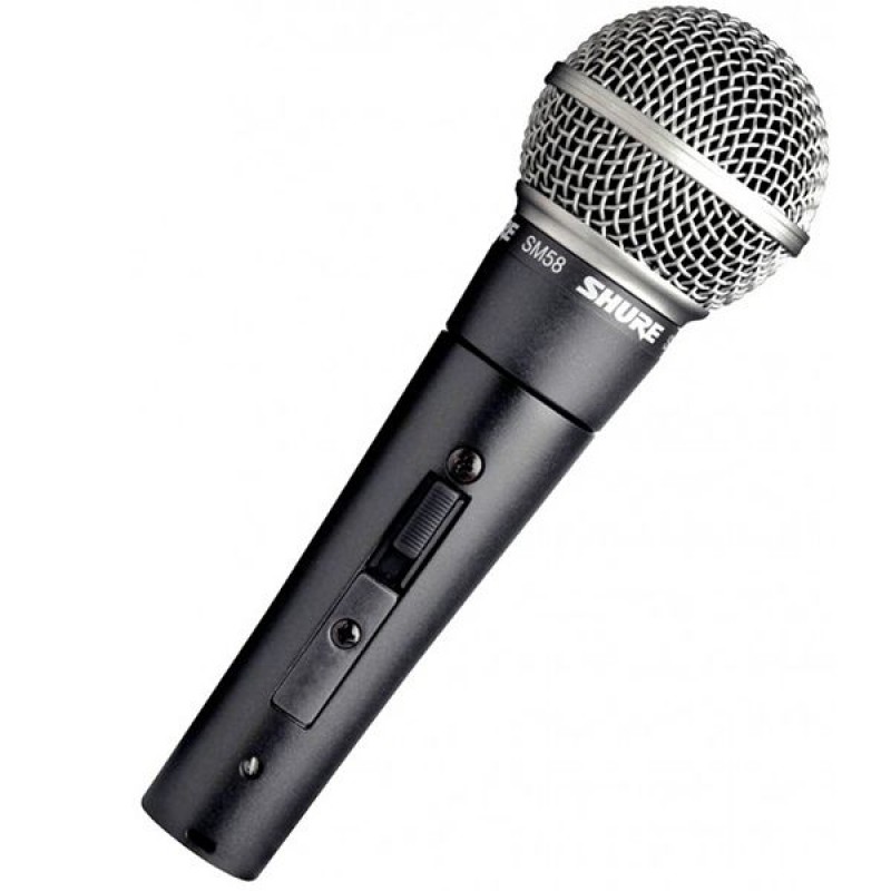 SHURE SM58SE Вокальный динамический микрофон кардиоидный, 50-15000 Гц, 1,6 мВ/Па, с выключателем