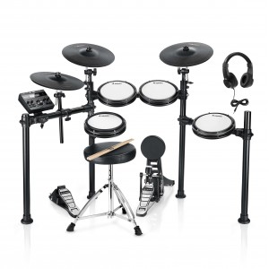 DONNER DED-200P Electric Drum Set  5 Drums 3 Cymbals