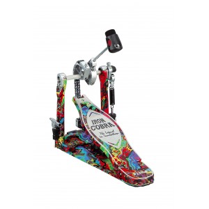 TAMA HP900RMPR Rolling Glide Single Pedal, Psychedelic Rainbow