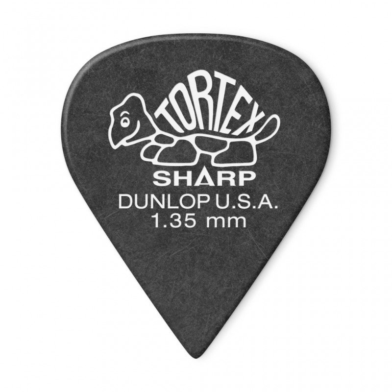 412R1.35 Tortex Sharp Медиаторы 72шт, толщина 1,35мм, Dunlop 412R1.35 Tortex Sharp Медиаторы 72шт, толщина 1,35мм, Dunlop