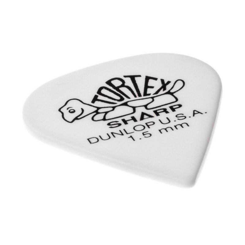 412R1.50 Tortex Sharp Медиаторы 72шт, толщина 1,5мм, Dunlop